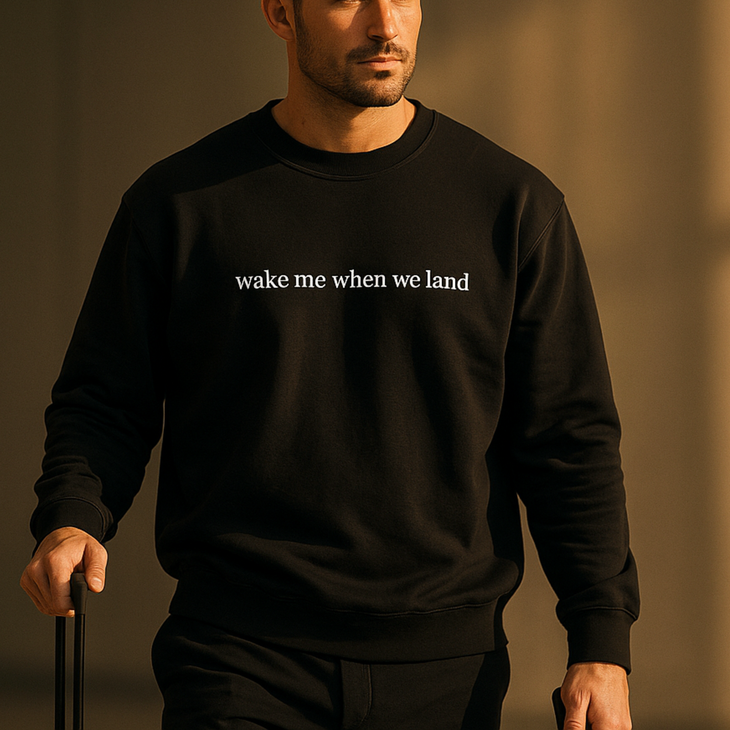 Unisex Wake Me When Crewneck Sweatshirt