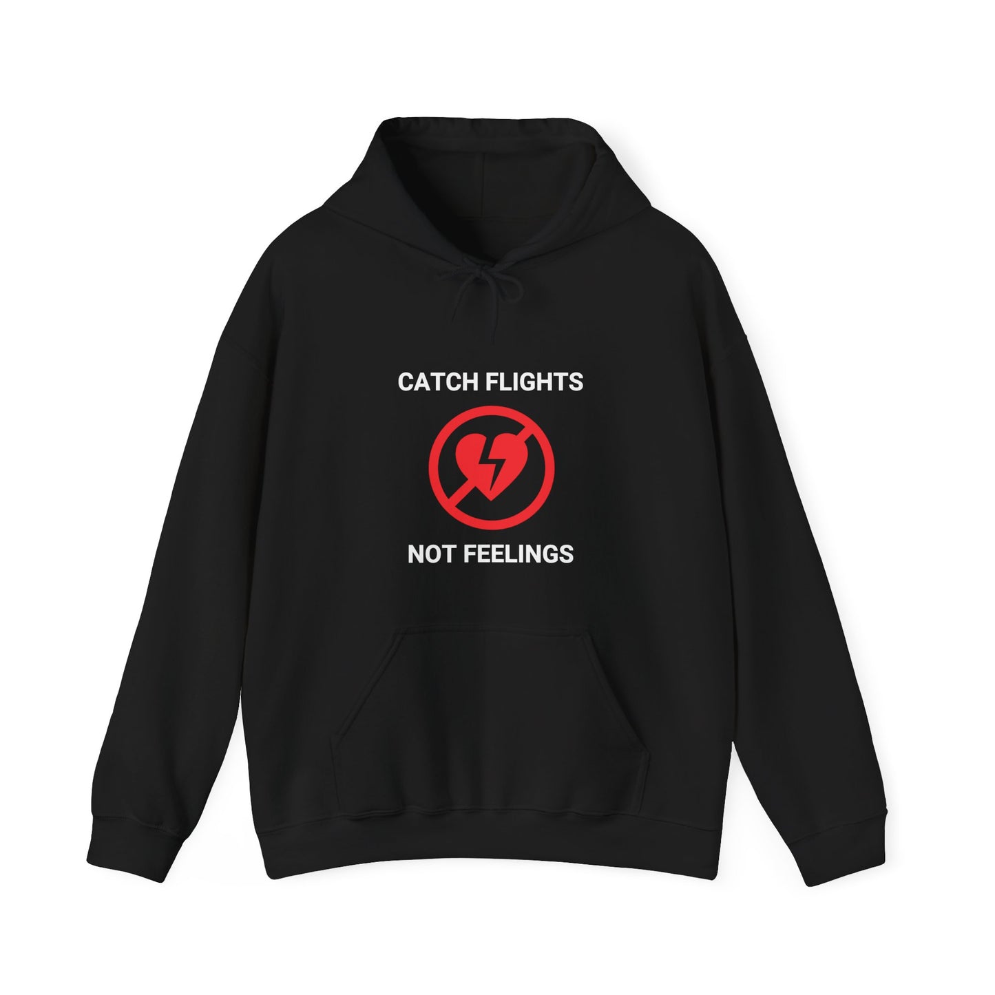 Unisex Catch Flights Heartbreaker Hooded Sweatshirt