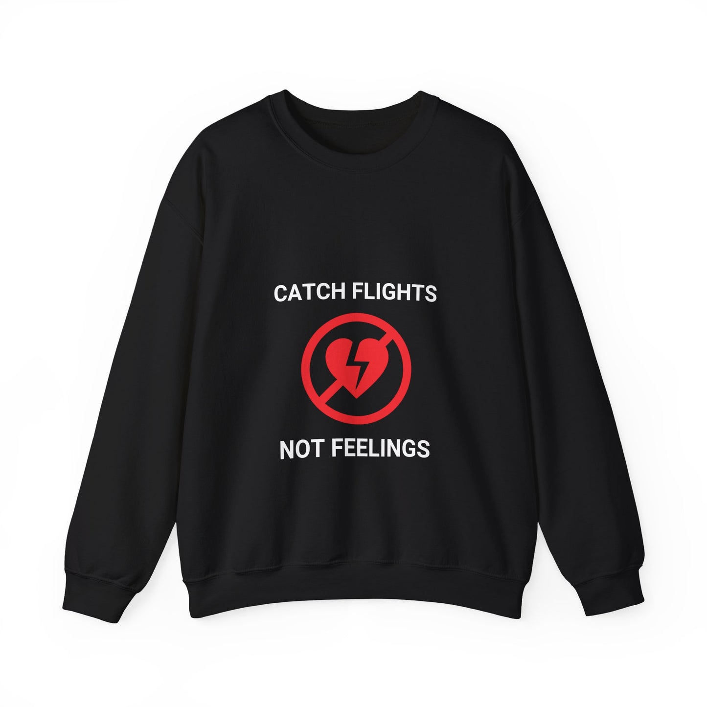 Unisex Catch Flights Heartbreaker Crewneck Sweatshirt