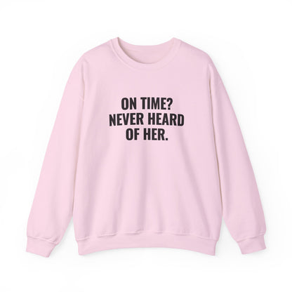 Unisex On Time Crewneck Sweatshirt