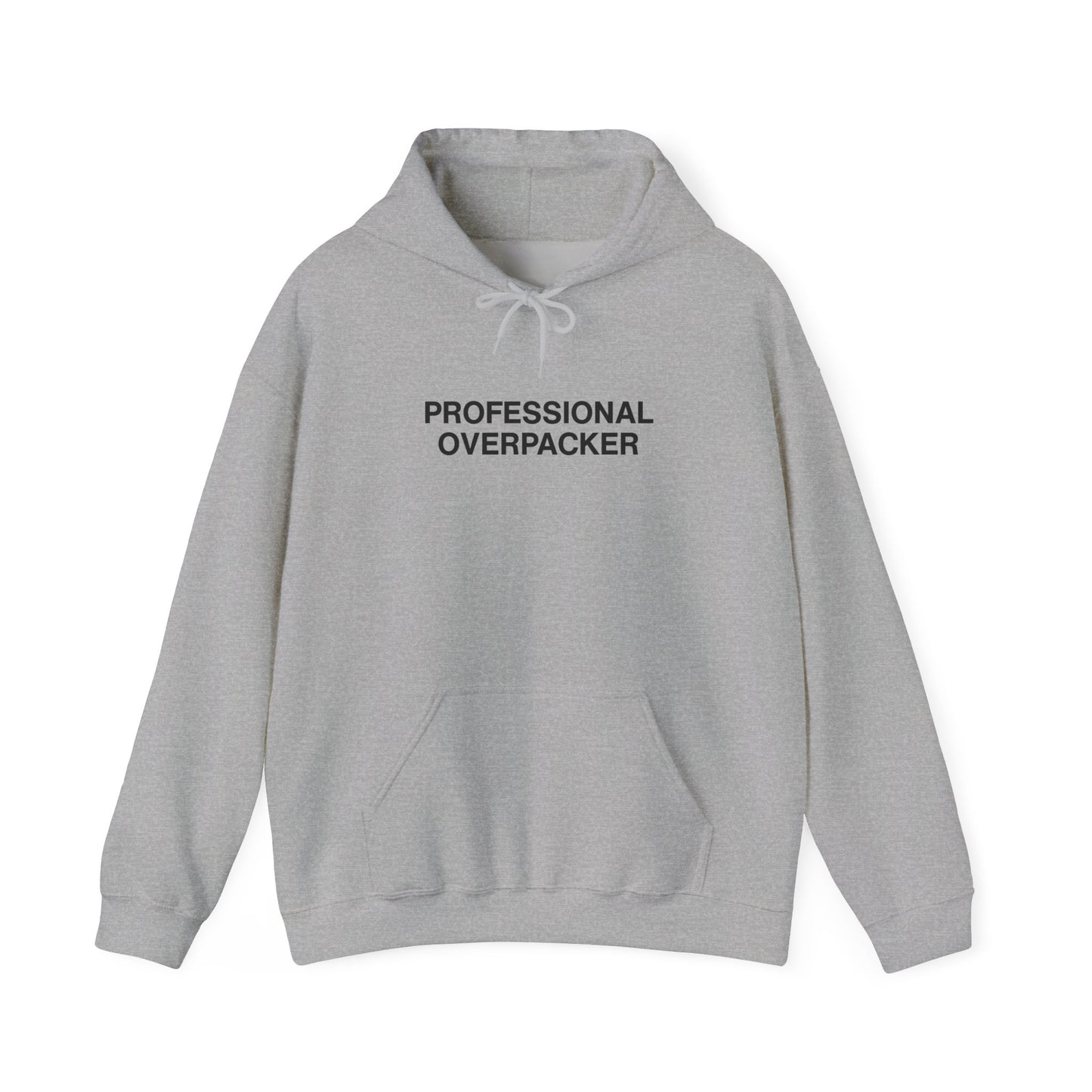 Unisex Professional Overpacker Hooded Sweatshirt