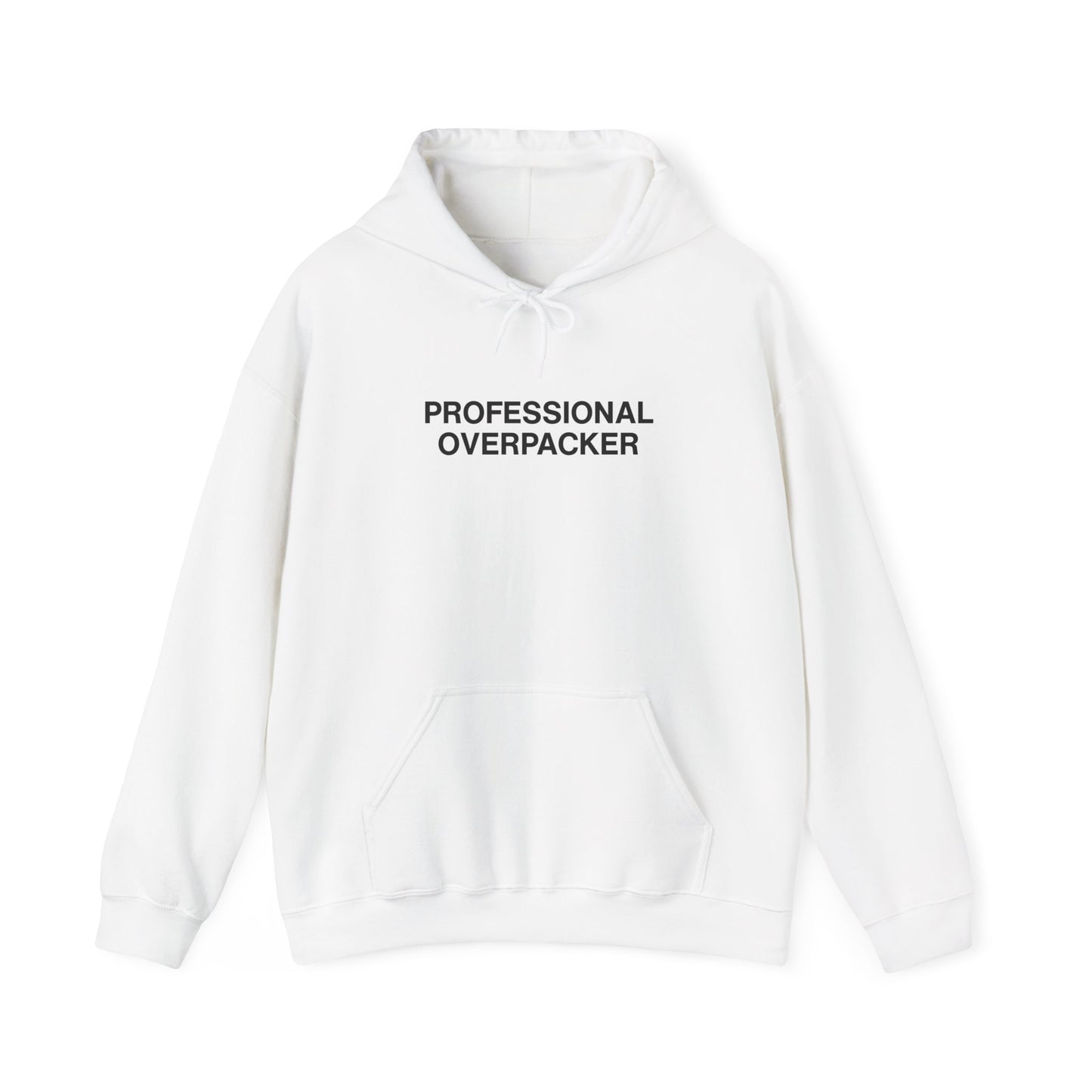 Unisex Professional Overpacker Hooded Sweatshirt