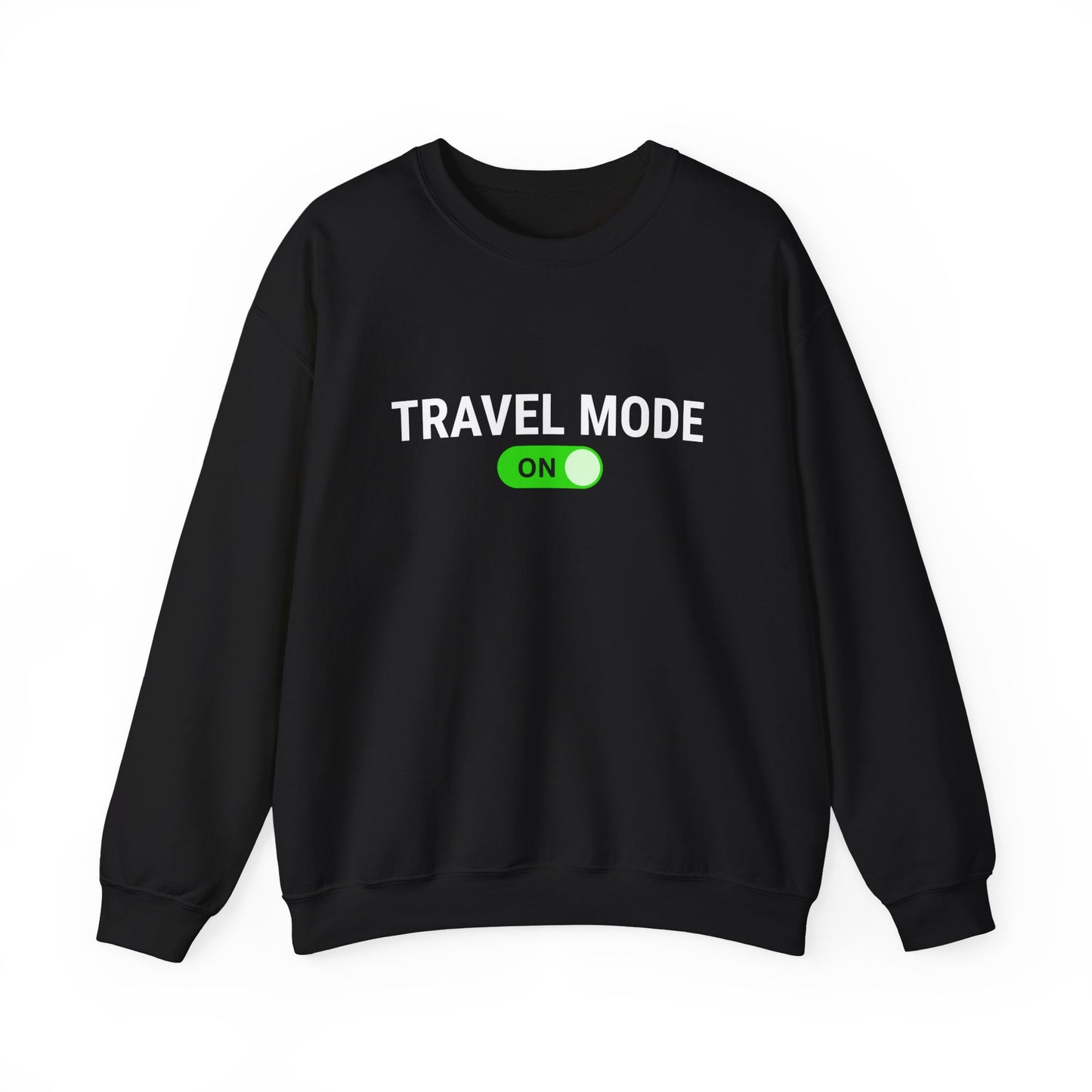Unisex Travel Mode On Crewneck Sweatshirt