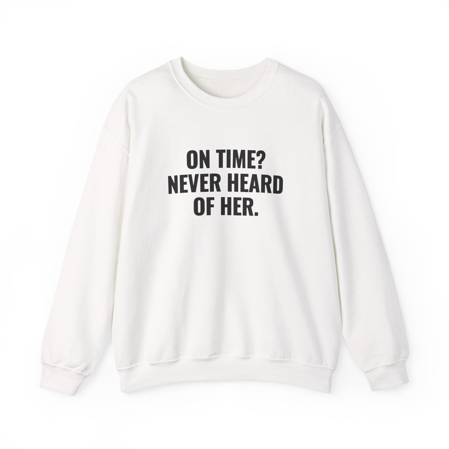 Unisex On Time Crewneck Sweatshirt