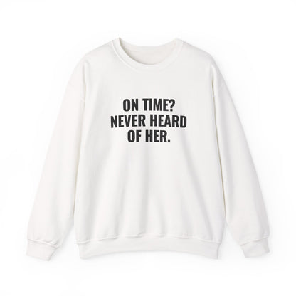 Unisex On Time Crewneck Sweatshirt