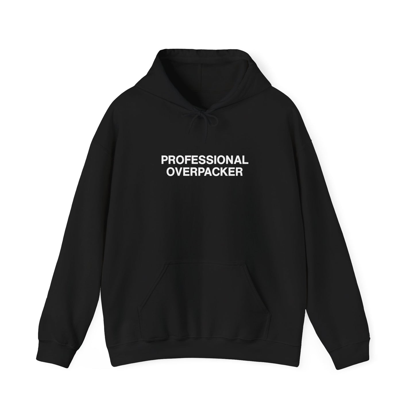Unisex Professional Overpacker Hooded Sweatshirt