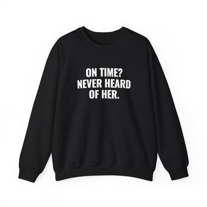 Unisex On Time Crewneck Sweatshirt