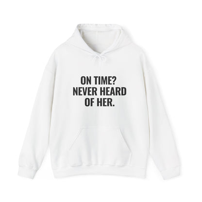 Unisex On Time Hooded Sweatshirt