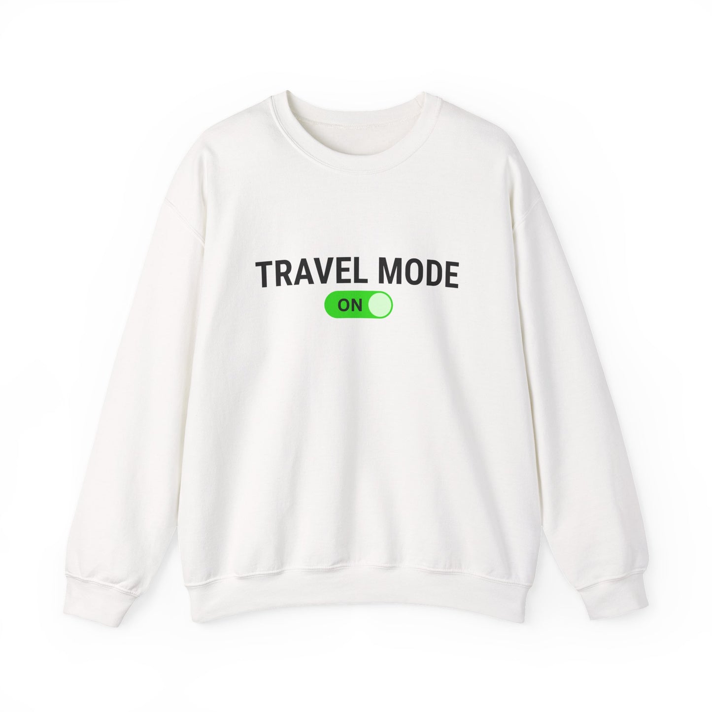 Unisex Travel Mode On Crewneck Sweatshirt