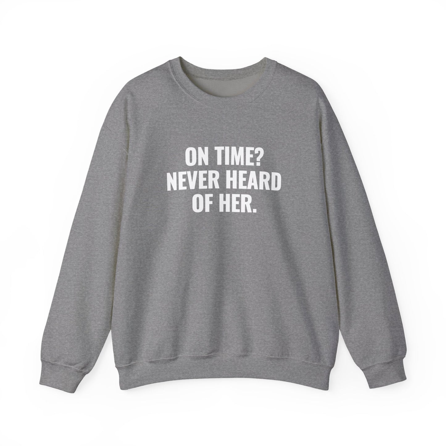 Unisex On Time Crewneck Sweatshirt