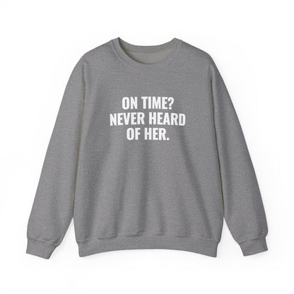 Unisex On Time Crewneck Sweatshirt
