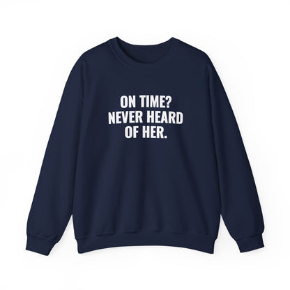 Unisex On Time Crewneck Sweatshirt