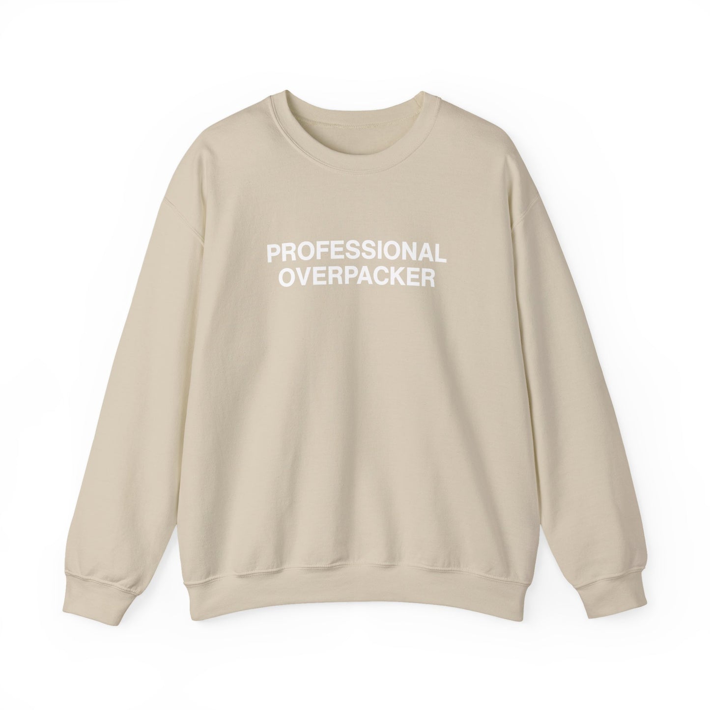 Unisex Professional Overpacker Crewneck Sweatshirt