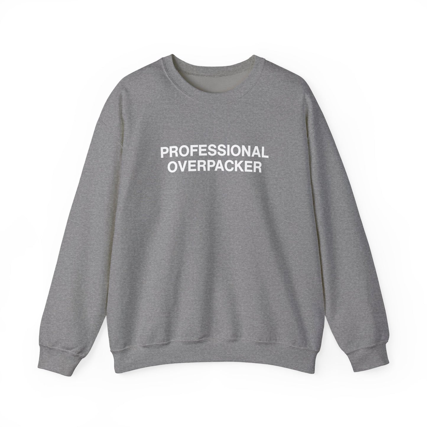 Unisex Professional Overpacker Crewneck Sweatshirt