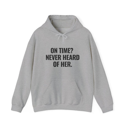 Unisex On Time Hooded Sweatshirt