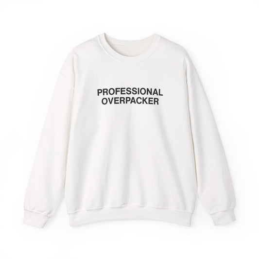 Unisex Professional Overpacker Crewneck Sweatshirt
