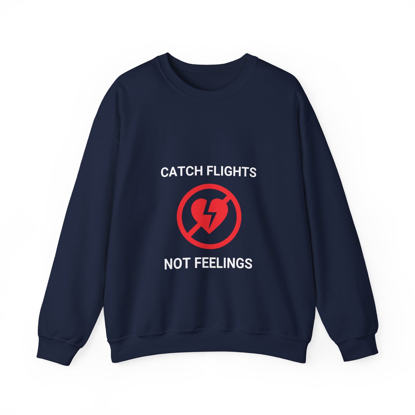 Unisex Catch Flights Heartbreaker Crewneck Sweatshirt