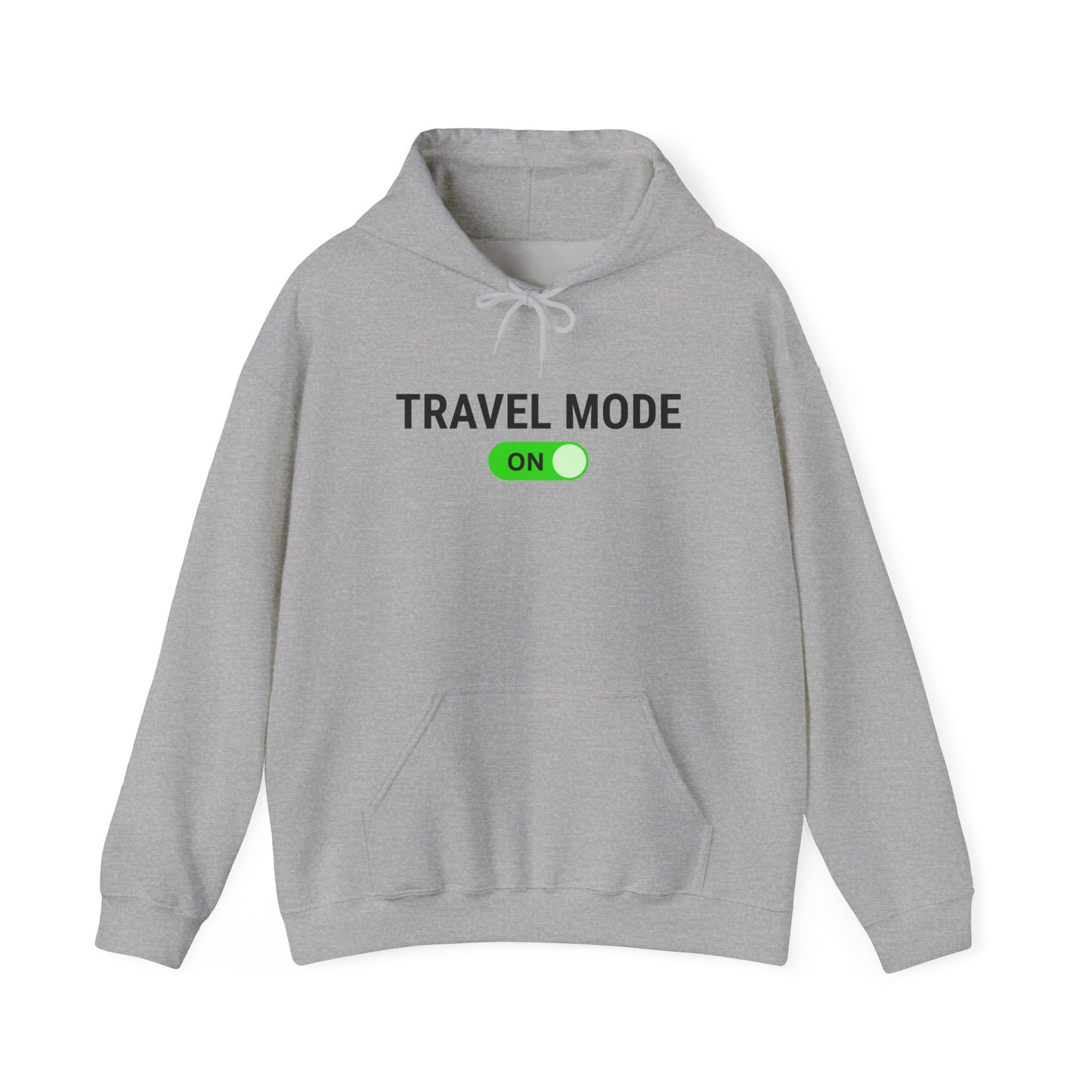 Unisex Travel Mode Hooded Sweatshirt