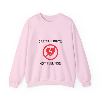 Unisex Catch Flights Heartbreaker Crewneck Sweatshirt