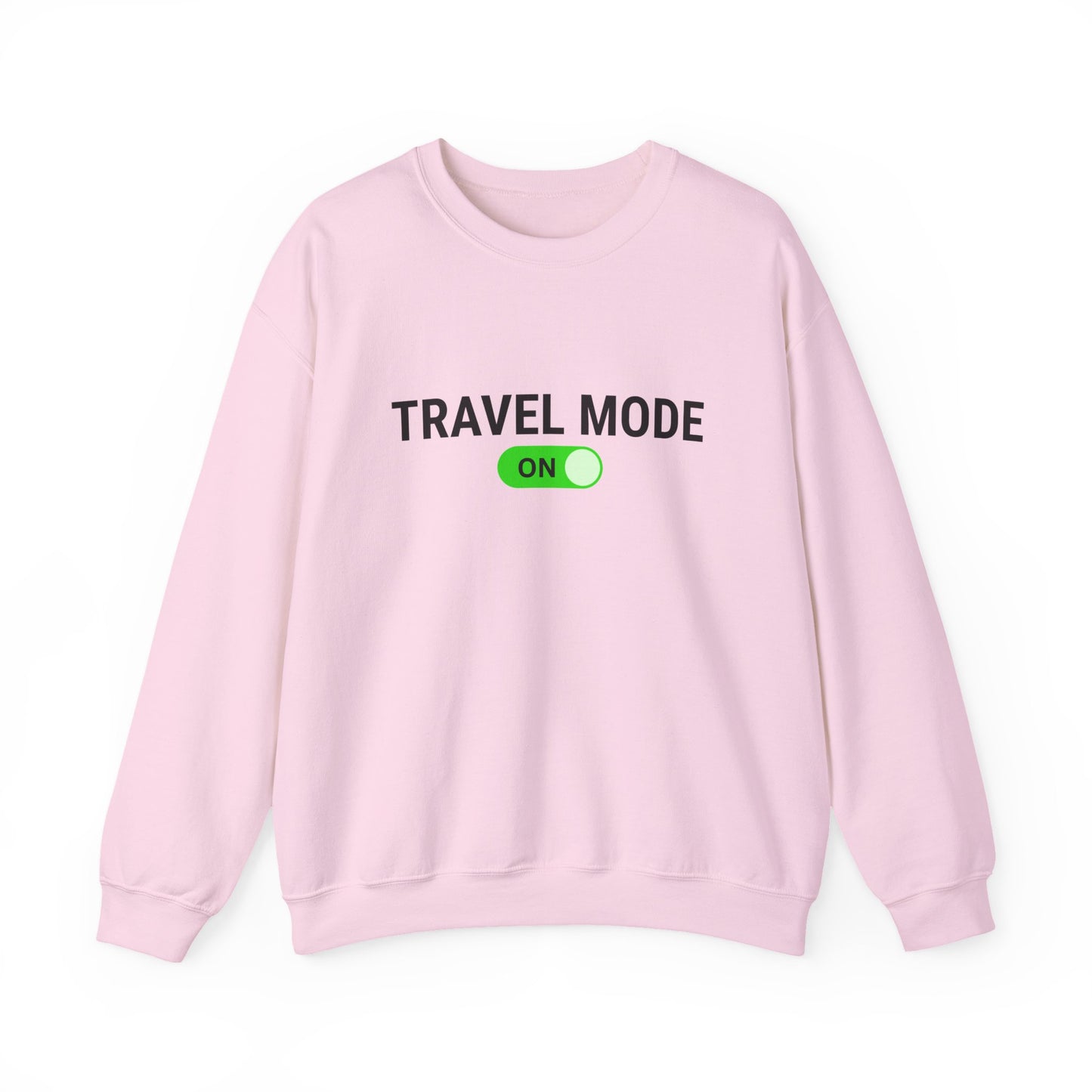 Unisex Travel Mode On Crewneck Sweatshirt