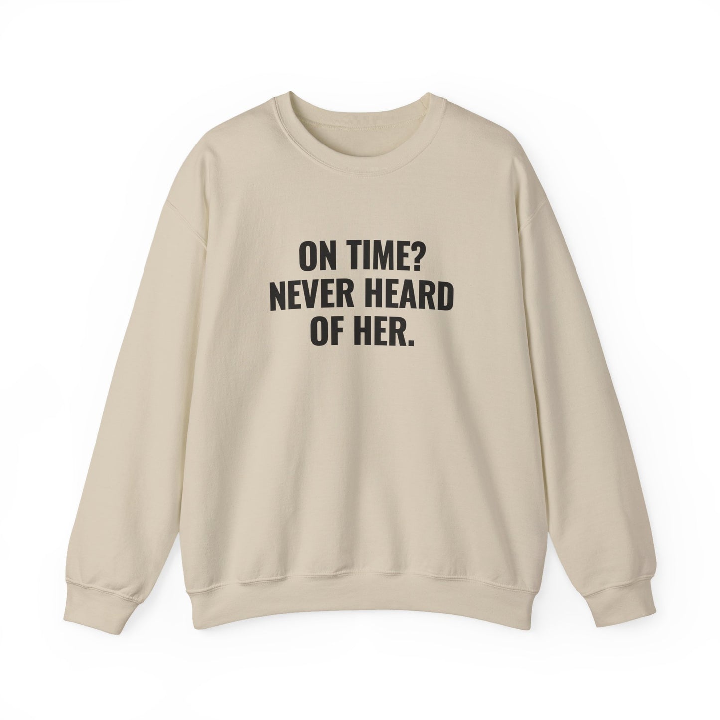Unisex On Time Crewneck Sweatshirt
