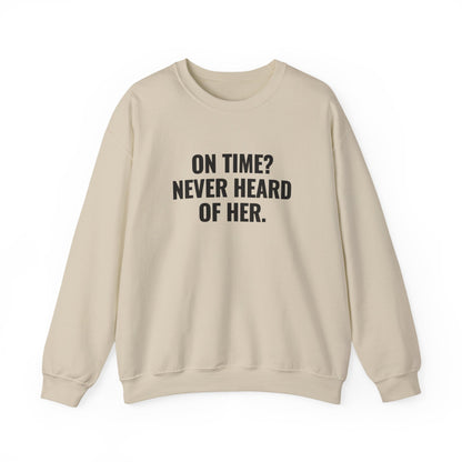 Unisex On Time Crewneck Sweatshirt