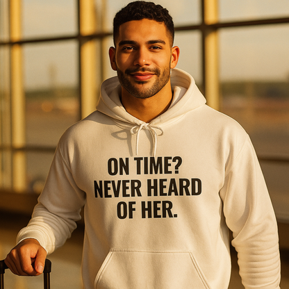 Unisex On Time Hooded Sweatshirt