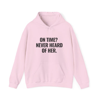 Unisex On Time Hooded Sweatshirt