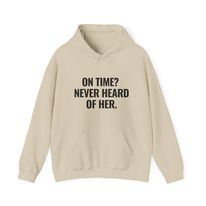 Unisex On Time Hooded Sweatshirt